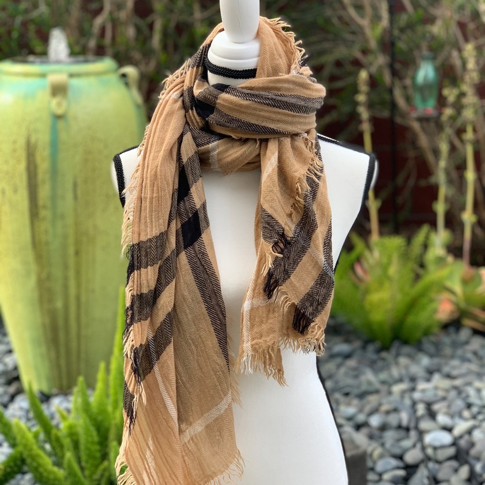 Plaid  scarf/wrap